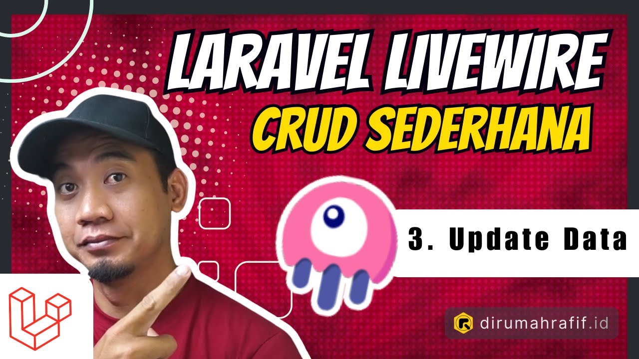 Livewire CRUD - 3 - Update Data - YouTube