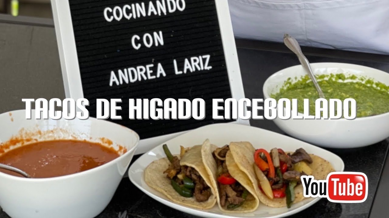Tacos de Higado # encebollado una delicia # y muy fácil de preparar ...