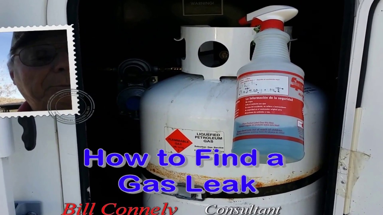How to Find a Gas Leak in Your RV Unit YouTube
