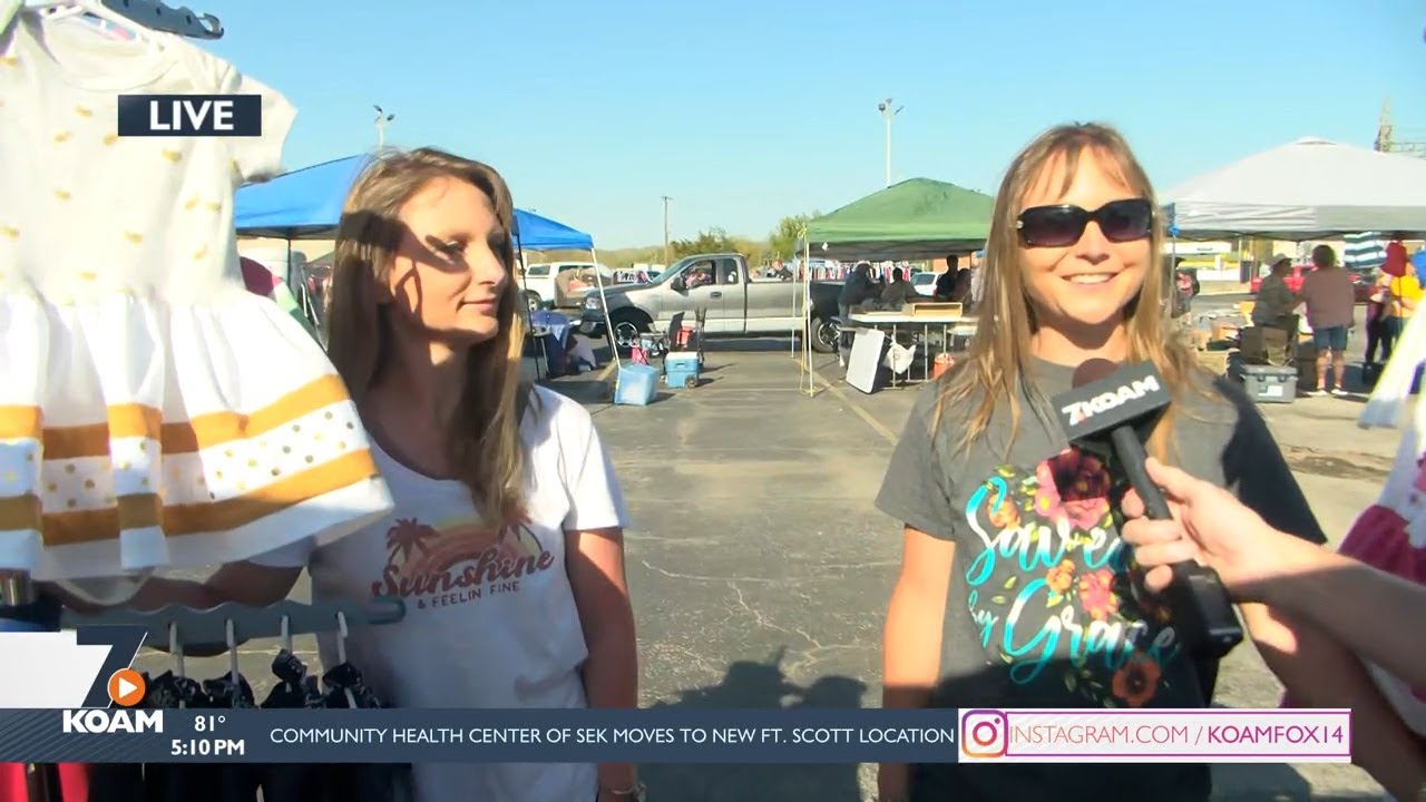 Live Interview at Neosho Citywide Garage Sale YouTube