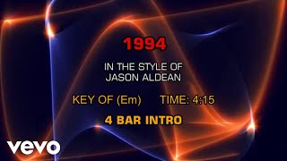 Jason Aldean - 1994 (Karaoke)