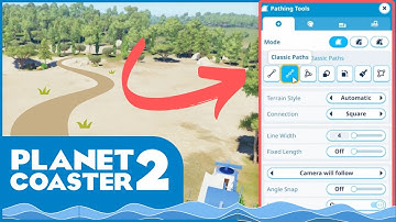 The New Pathing Tools are AMAZING  - Planet Coaster 2 Pathing Deep Dive