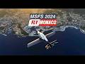 Sunset Flight Over Monaco | MSFS 2024