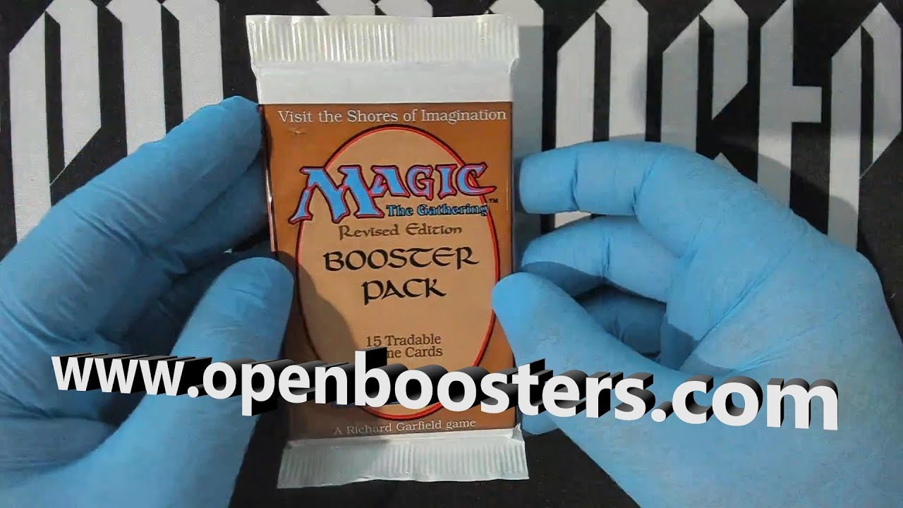 Revised opening plus Revised box packs sold on openboosters.com - YouTube