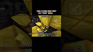 now you know the secret of piglins😂 #viral #shorts #minecraft #gaming