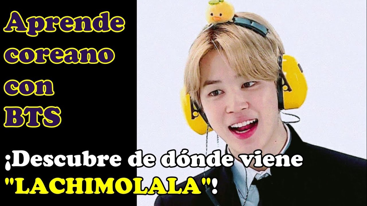 [sub ESP] Aprende coreano con BTS! - De qué palabra viene 