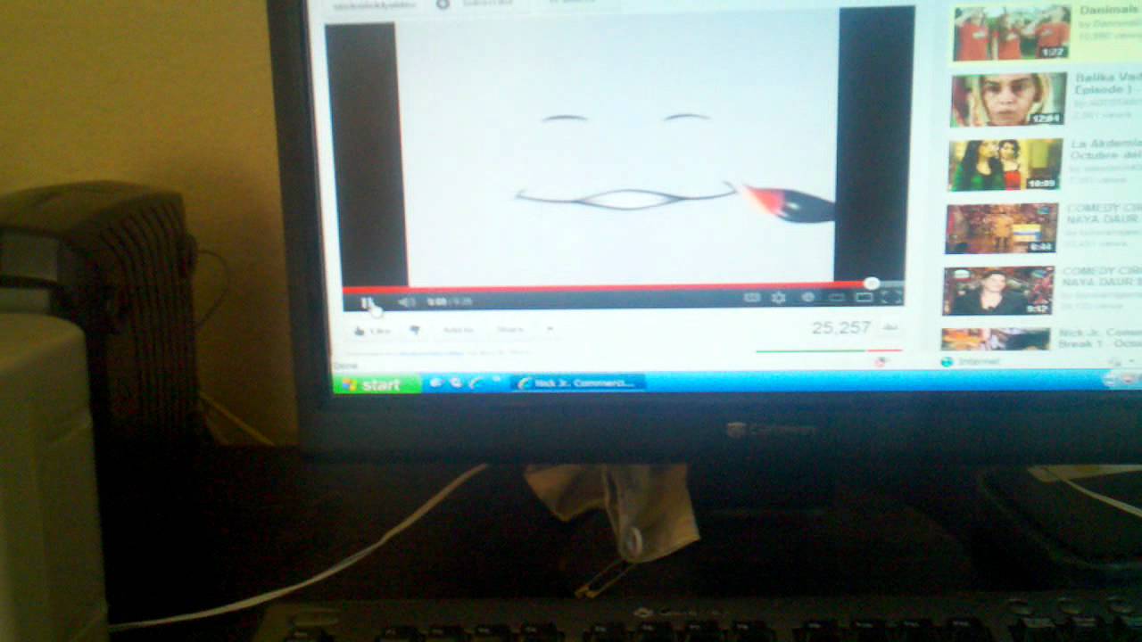 Nick jr face get a face painted - YouTube