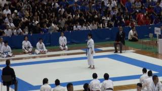 2017年 空手道 女子個人形 T2 20 3回戦
