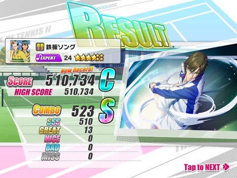 【テニラビ】鉄板ソング EXPERT  FULL COMBO 13GREAT 手元動画【金色小春&一氏ユウジ】