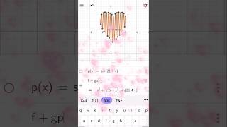 Happy Valentine's Day, but with math. #maths #valentinesday #valentine #love #youtubeshorts #shorts