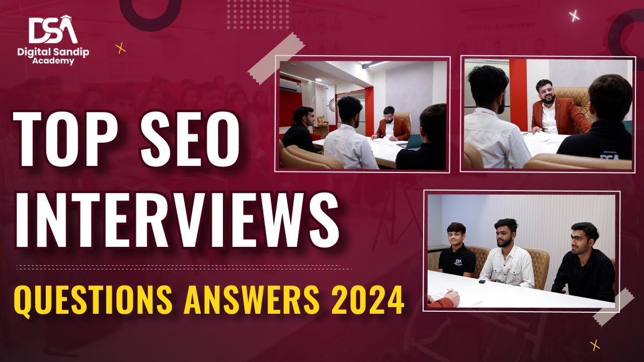 DSA SEO Mock Interview 2025 | SEO Interview Questions | SEO Job Interview 2025