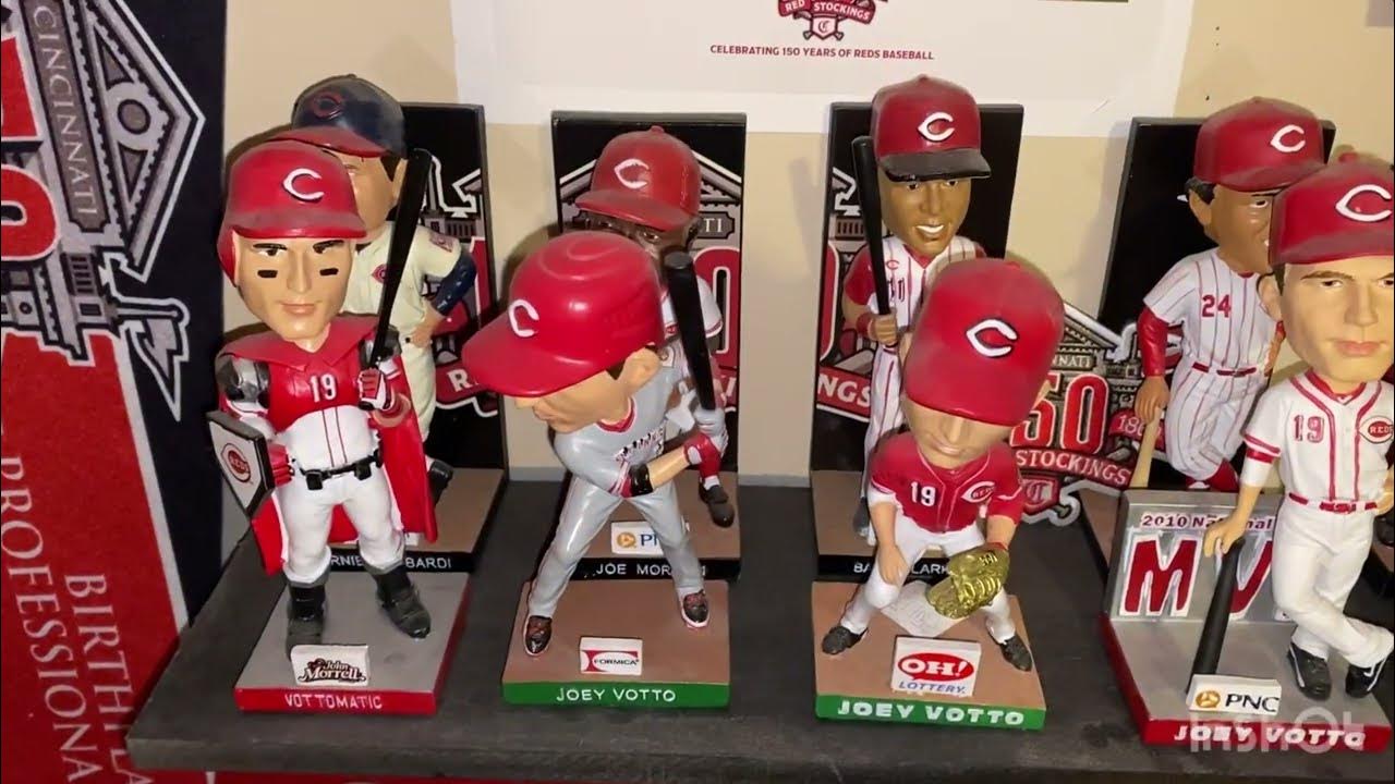 My Cincinnati Reds Bobblehead collection 2023(LifeTime Total Of Reds
