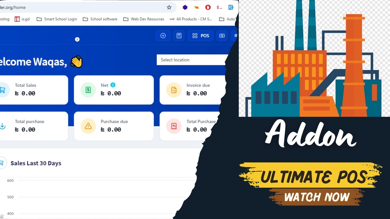 Manufacturing Addon in Ultimate POS