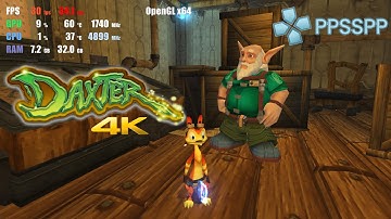 PPSSPP 1.11.1 | Daxter 4K UHD | PSP Emulator Gameplay