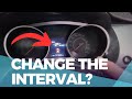 ZH Outlander Changing your Service interval reminder dash display