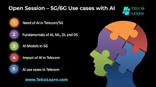 Recording - 5G 6G Use Cases with AI | 5G | 6G | AI screenshot 5
