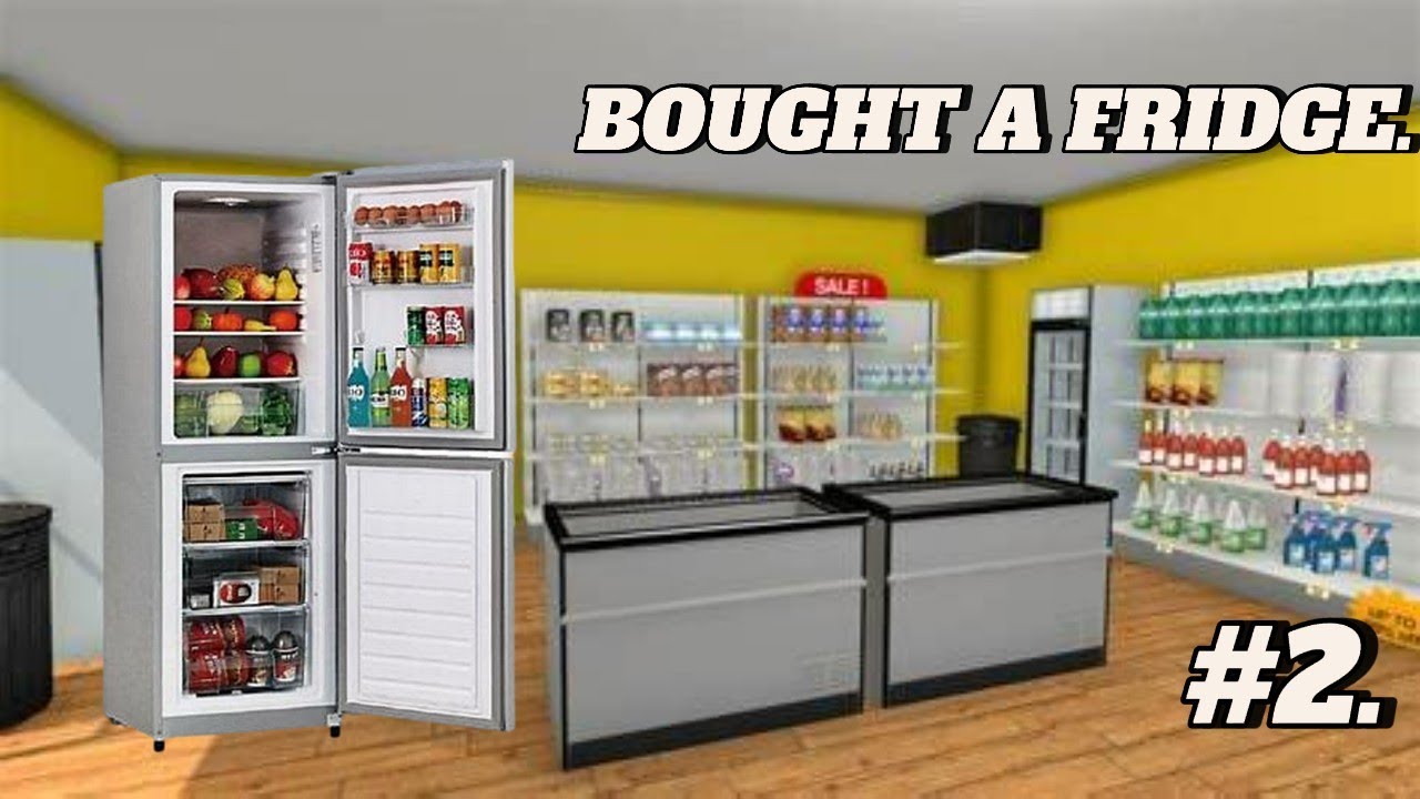I BOUGHT A NEW FRIDGE l SUPER MARKET SIMULATOR l SHADOW PLAYZ GAMEPLAY ...