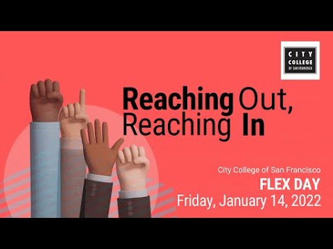 CCSF Spring Semester All-College Flex Day – Plenary (01/14/2022)