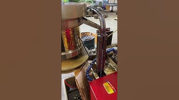 Cold heading nuts factory live shoot,production line show #fasteners #chinesefactory #nuts