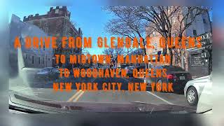 NYC: Queens to Manhattan and back via Glendale, Ridgewood, Long Island City, Queensboro Bridge, etc