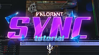 How to Sync & Flow Valorant clips for Montages & Edits (After Effects Time Remap Tutorial)