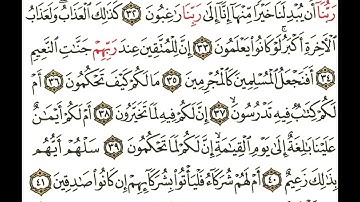 سورة القلم من ايه ٣١-٤٢ مكرر
