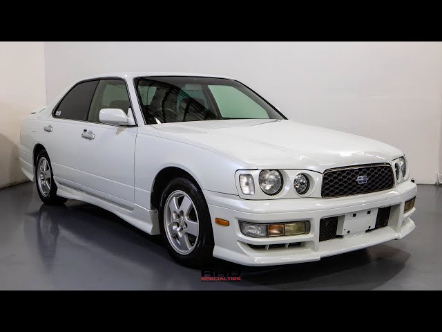 1997 Nissan Gloria Gran Turismo Ultima Turbo - YouTube