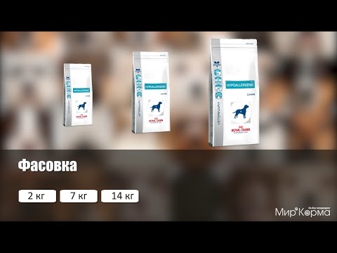 Обзор корма Royal Canin Hypoallergenic DR21