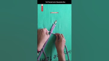 Macrame Wristlet Charm #shorts #thecraftpot