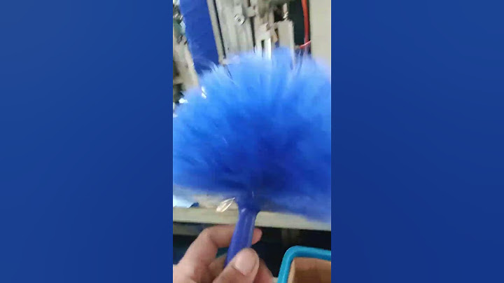 Production of spider cleaning brushes