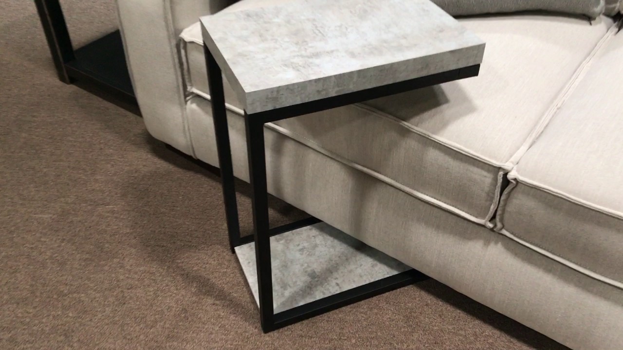 902933 Faux Concrete Snack Table Youtube