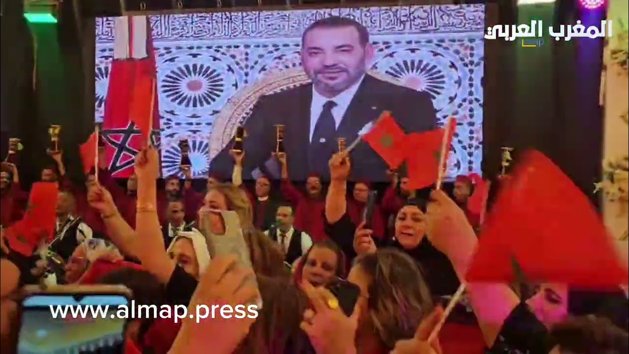 مراكش تضيء سماءها احتفالًا بانتصار المملكة التاريخي في قضية الصحراء المغربية!