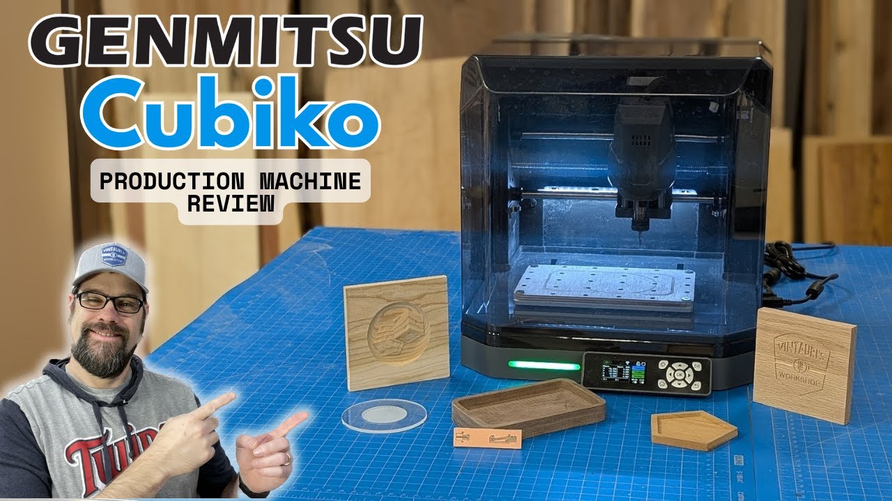 Genmitsu Cubiko Mini CNC Machine - YouTube