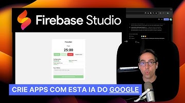 IA do Google para Criar Aplicativos - Como usar o Fire Base Studio