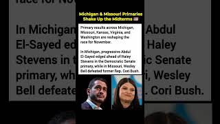 Michigan & Missouri Primaries Shake Up 2026 Midterms 🇺🇸