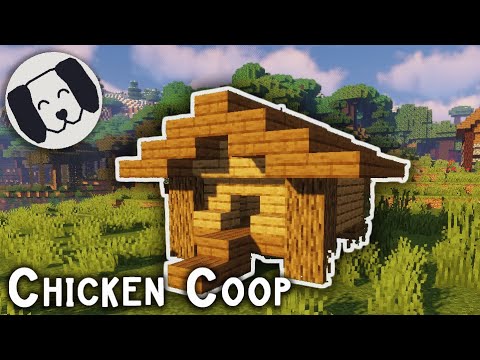 Minecraft: Small Chicken Coop Tutorial! - YouTube