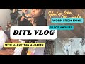 DAY IN THE LIFE | Digital Marketing Manager in Tech (WFH in Los Angeles)