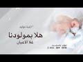 هلا بمولودنا غلاء الاعيان اغنية مولود جديد 2026 اغاني مواليد بدون حقوق