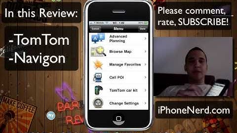 TomTom VS Navigon App Review and Comparison.