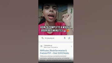 15 minutes Ai❤️‍🔥#bookreading Book summary#shorts#ytshort#motivation#study#minivlog#reels #exam#upsc
