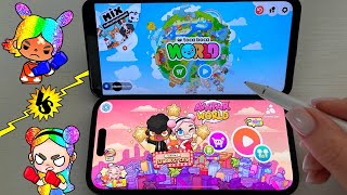 😱Battle!!! Which is cooler? Toca Boca World vs Avatar World!!!