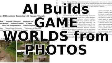 This AI Creates Game-Ready 3D Worlds From Photos Instantly!