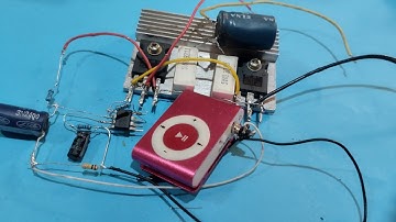 DIY Deep Bass.Diy Heavy Bass.Powerful Amplifier using Transistor TIP35 and TIP36. dc 12-24v