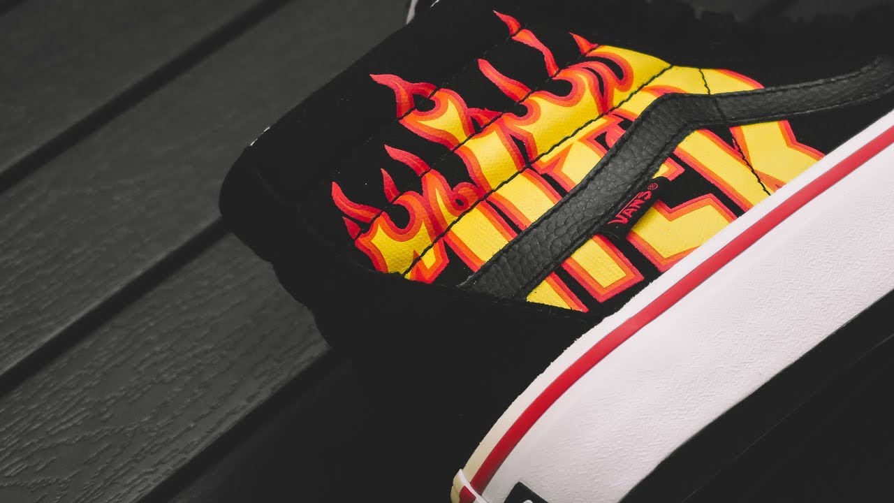 vans sk8 hi pro thrasher