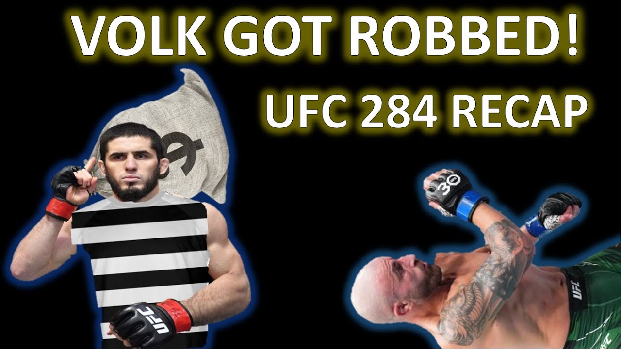 ROBBERY or NOT?!? UFC 284 Recap Makhachev vs Volkanovski