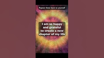 Thumbnail of Affirmations of Gratitude! I am so happy and grateful for this new day