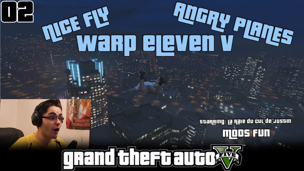 GTA 5 Online - Moto VS Avion - YouTube FUN Mod GTA 5 #2 - Angry Planes, Nice Fly et Warp Eleven V ...