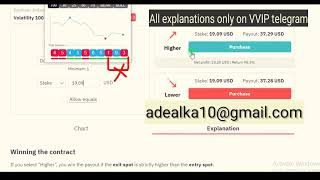 Rise/Fall Strategy Binary.com - LastDigit Logic VVIP Telegram