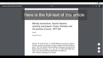 How to use and install the Open Access Button