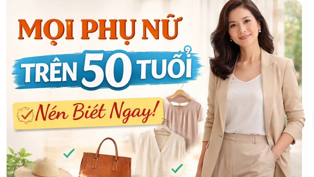 Những quy tắc ăn mặc mà MỌI phụ nữ trên 50 tuổi nên biết một lần và mãi mãi